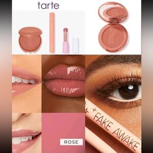 NEW - Tarte Makeup Bundle of 3 | Blush | Maracuja Lip Balm | Gel Eye Liner